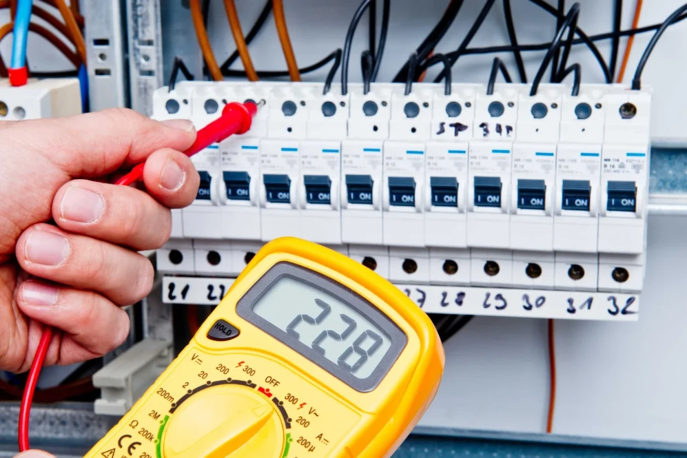Mini Split Repair in Gastonia, NC 4 Roland Black Heating, Cooling, Plumbing & Generators - panel electric 1