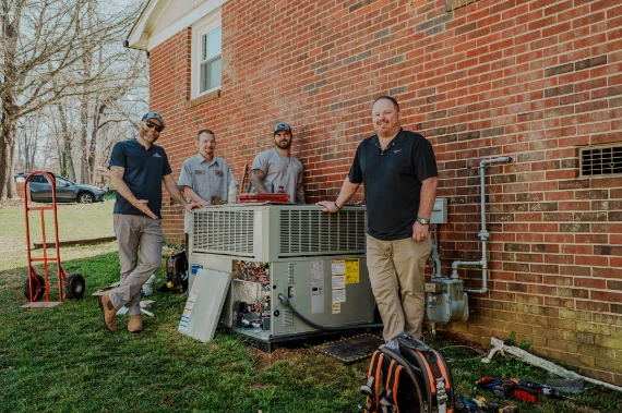 Generator Installation in Gastonia, NC 4 Roland Black Heating, Cooling, Plumbing & Generators - roland heatpump hvac ac heating 9