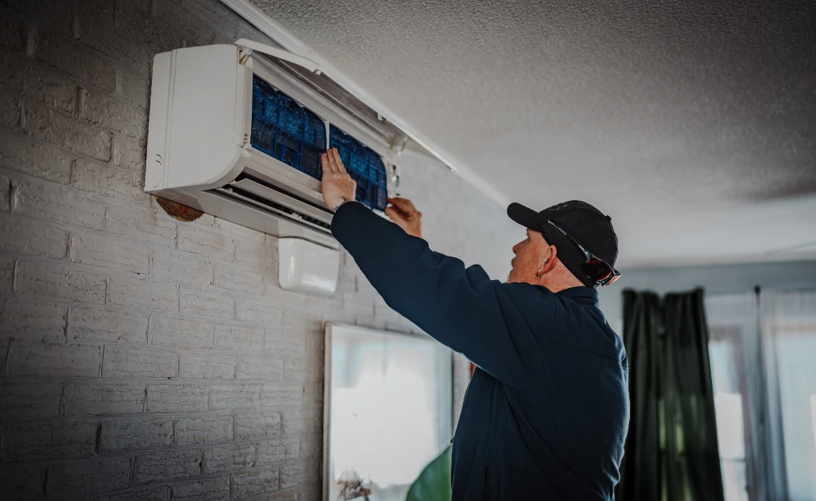 Ductless AC Installation in Gastonia, NC 2 Roland Black Heating, Cooling, Plumbing & Generators - roland minisplit hvac ac 2