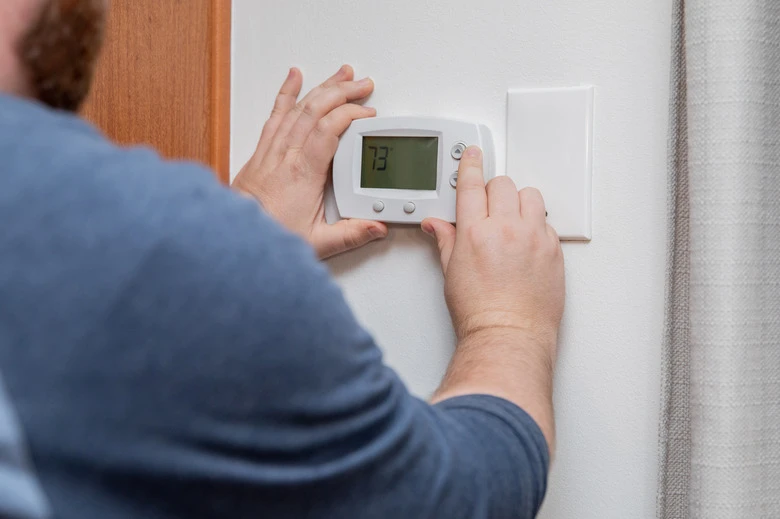 AC Maintenance & Tune-Ups in Gastonia, NC 4 Roland Black Heating, Cooling, Plumbing & Generators - thermostat2